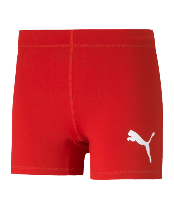 PUMA Cross the Line Short Running Damen Rot F05 - rot