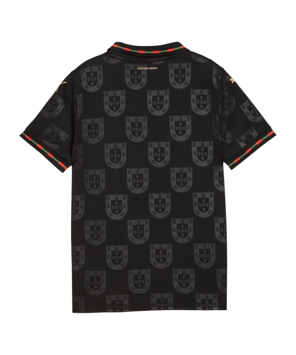 PUMA Portugal FPF SE Replica Trikot Kids Schwarz - schwarz