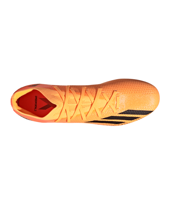 adidas X Speedportal.2 FG Heatspawn Orange Gold Schwarz - gold