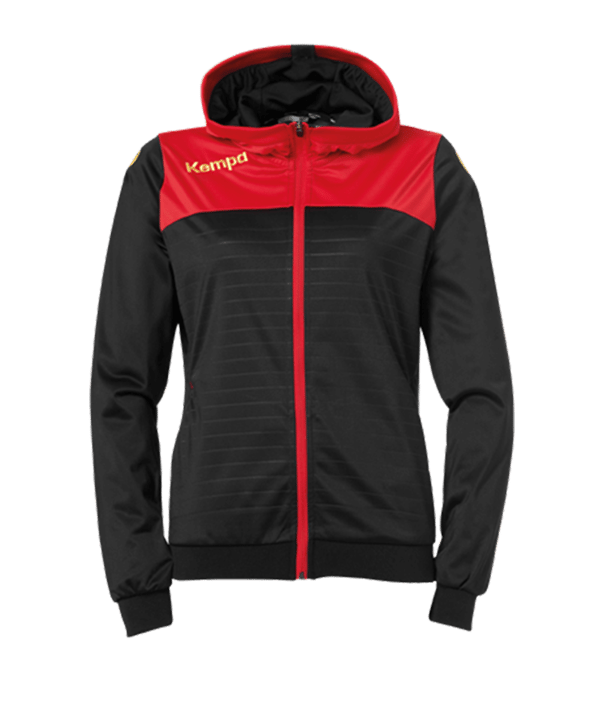 Kempa Emotion 2.0 Kapuzenjacke Damen Schwarz F09 - schwarz
