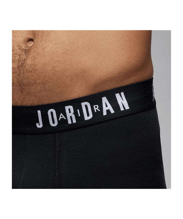 Jordan Flight Cotton Core 3PK Socken Schwarz F023 F023 - schwarz