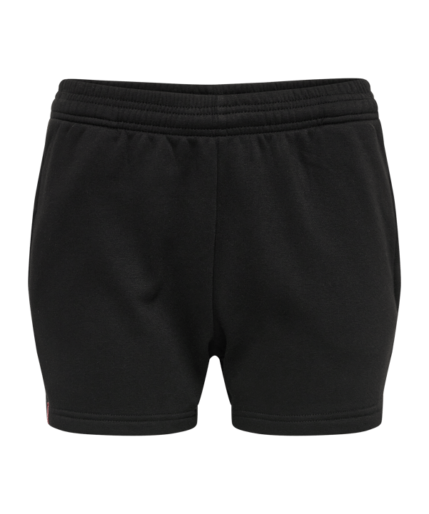 Hummel hmlRED Basic Short Damen Schwarz F2001 - schwarz