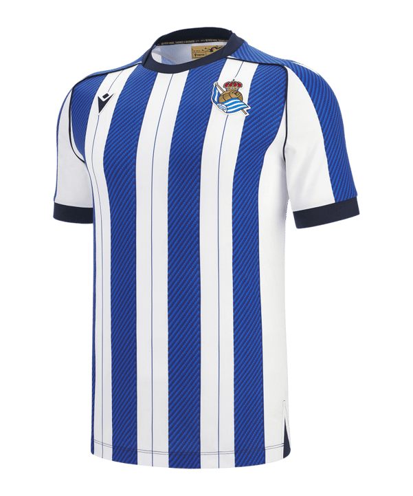 Macron Real Sociedad San Sebastián Trikot Home 2025/2026 Weiß - weiss