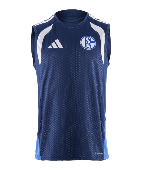 adidas FC Schalke 04 Team Tanktop Blau - blau