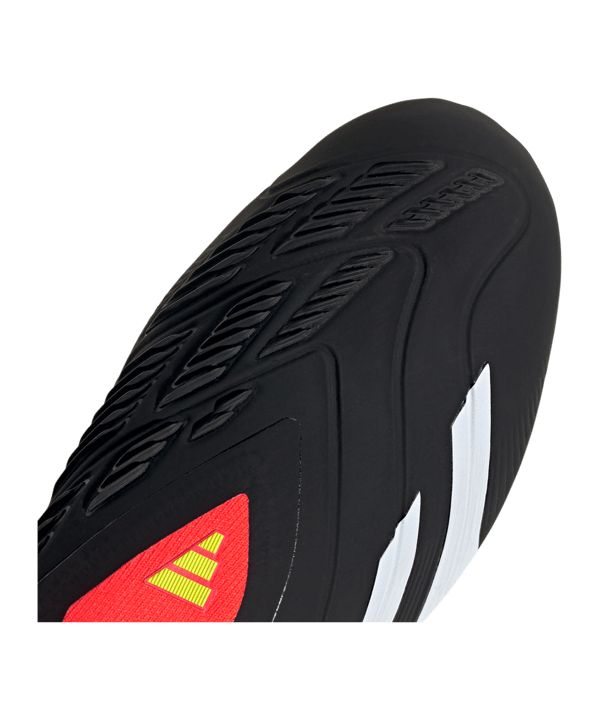 adidas Predator Elite LL SG Solar Energy Schwarz Weiss Rot - schwarz