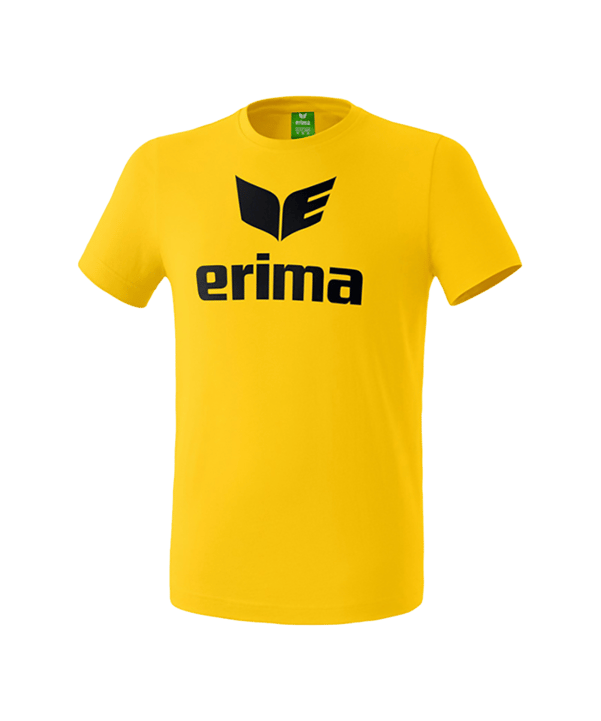 Erima Promo T-Shirt Kids Gelb Schwarz - gelb