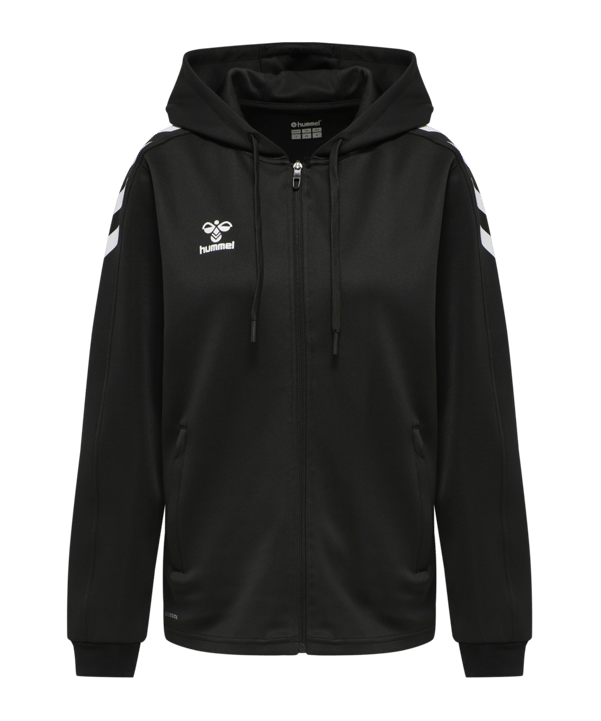 Hummel hmlCORE XK Poly Kapuzenjacke Damen F2001 - schwarz