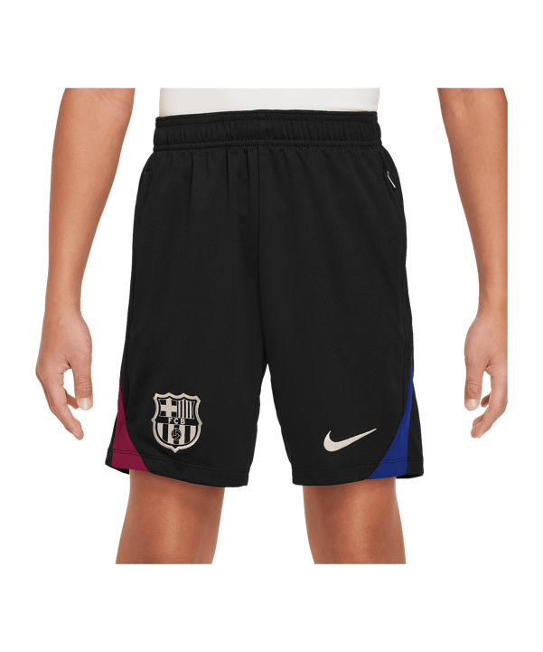 Nike FC Barcelona Strike Short Kids Schwarz F010 - schwarz