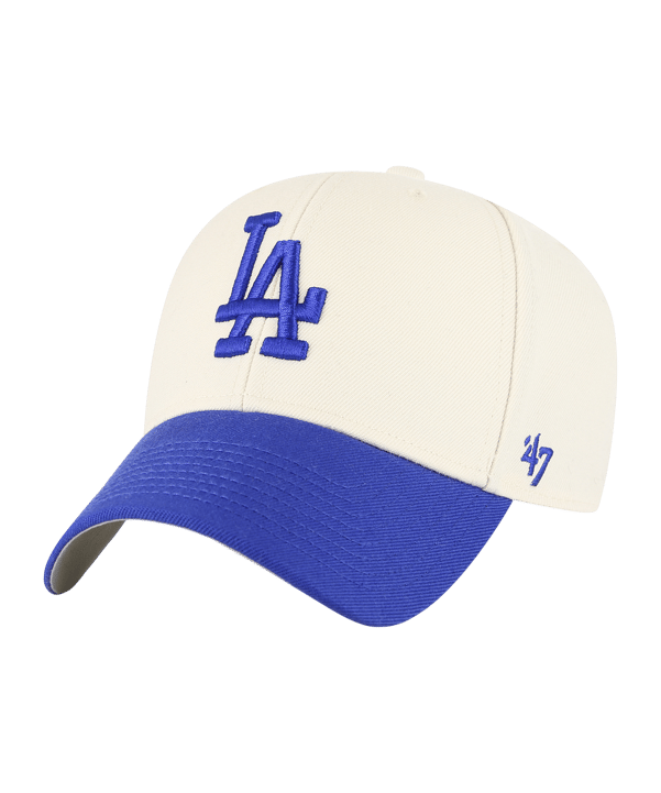 '47 Brand MLB Los Angeles Dodgers Two Tone ‘47 MVP Cap Weiß - weiss