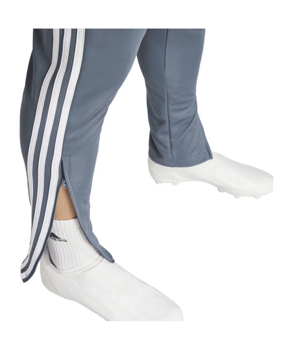 adidas Tiro 24 Trainingshose Grau Gelb - grau