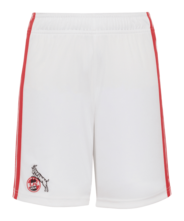 adidas 1. FC Köln Short Home 2026/2027 Kids Weiß - weiss
