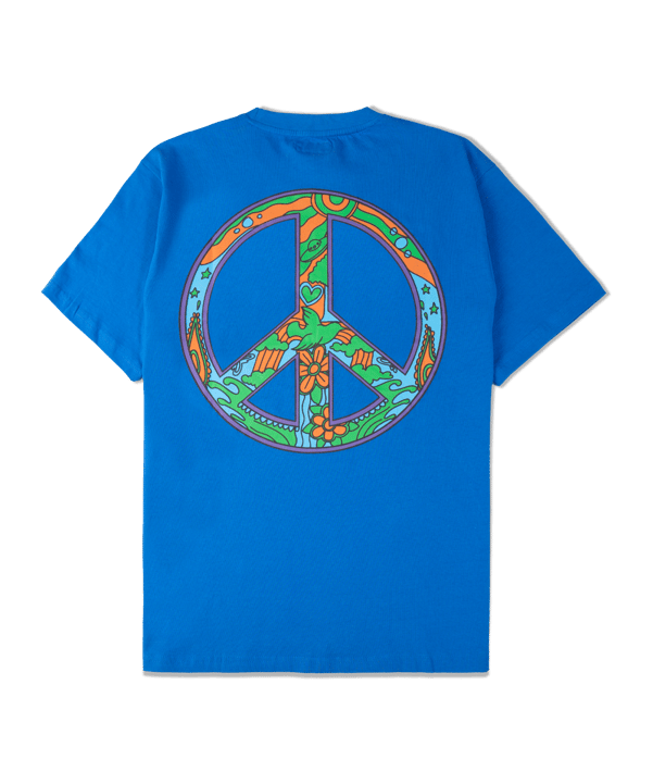 Market Hippie T-Shirt Blau - blau