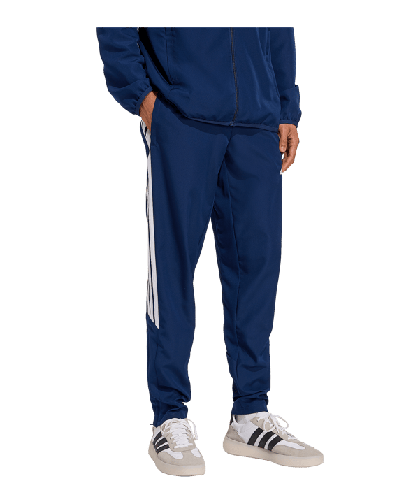 adidas Tiro 26 League Präsentationshose Dunkelblau - weiss