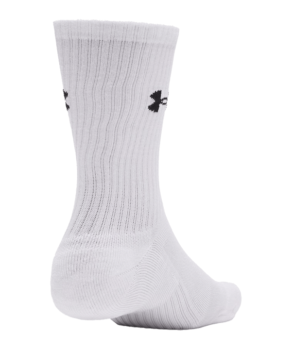 Under Armour Performance Cotton 3p Crw Socken Weiß F100 - weiss