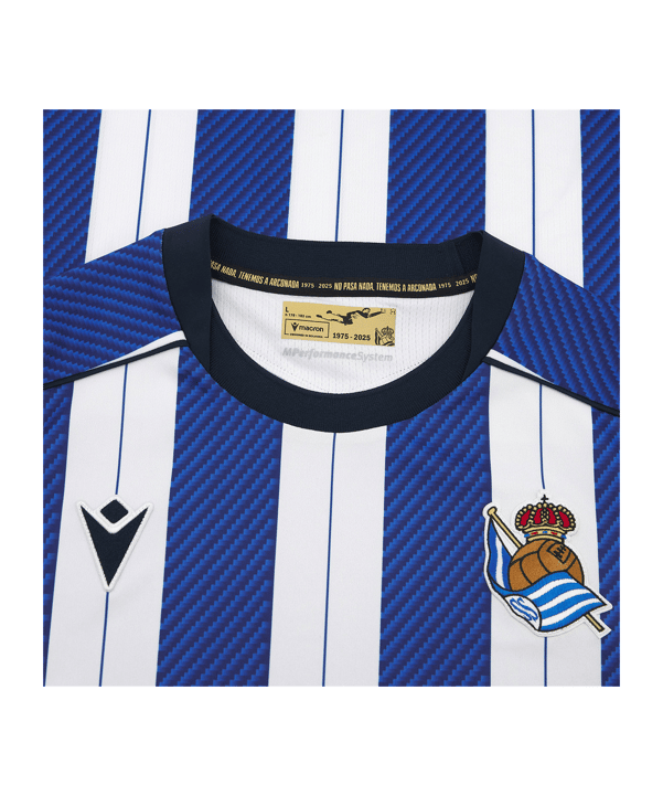 Macron Real Sociedad San Sebastián Trikot Home 2025/2026 Weiß - weiss