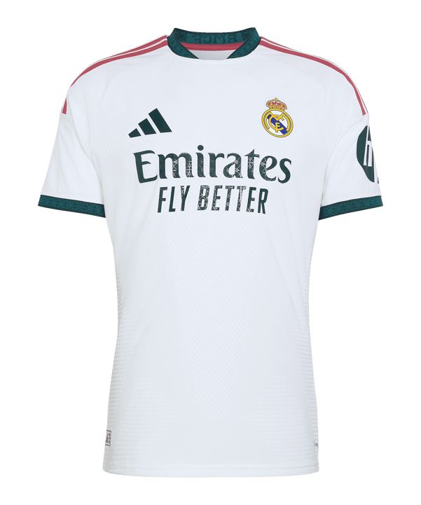adidas Real Madrid Authentic Trikot Home 2026/2027 Weiß - weiss