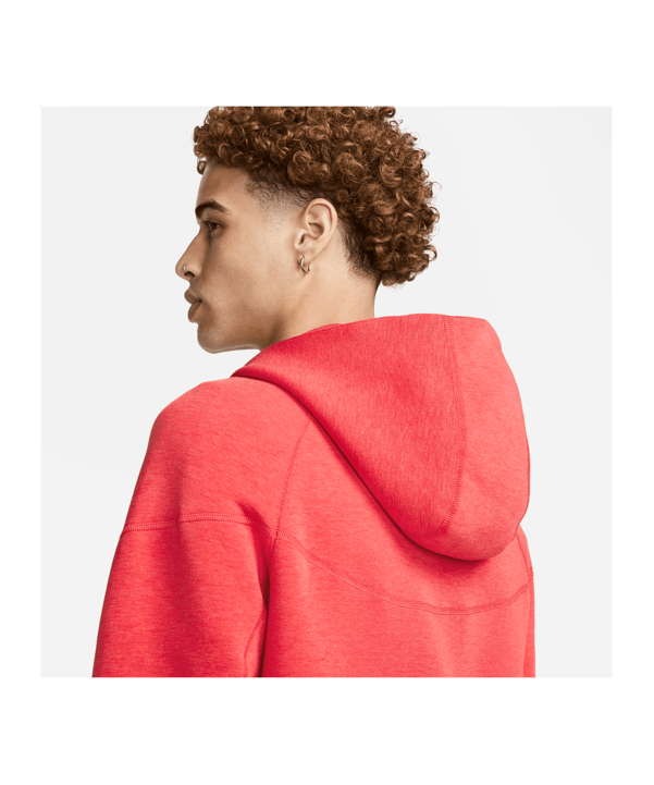 Nike Tech Windrunner Jacke Rot Schwarz F672 - rot