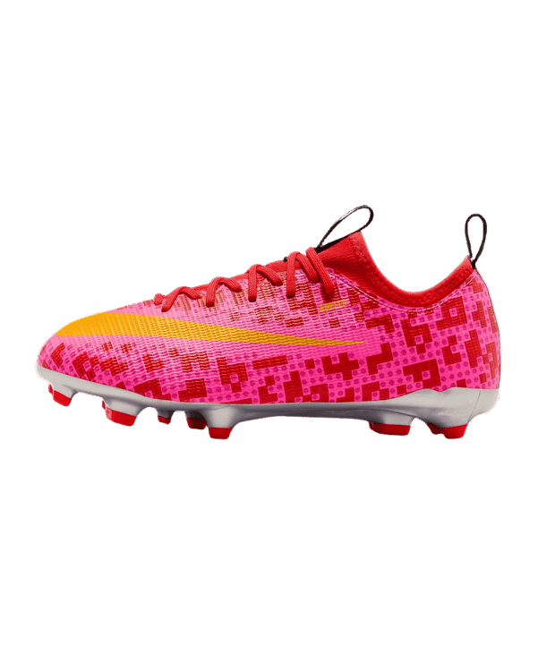 Nike Jr. Air Zoom Mercurial Vapor Academy FG/MG Lego Kids Rot F601 - rot