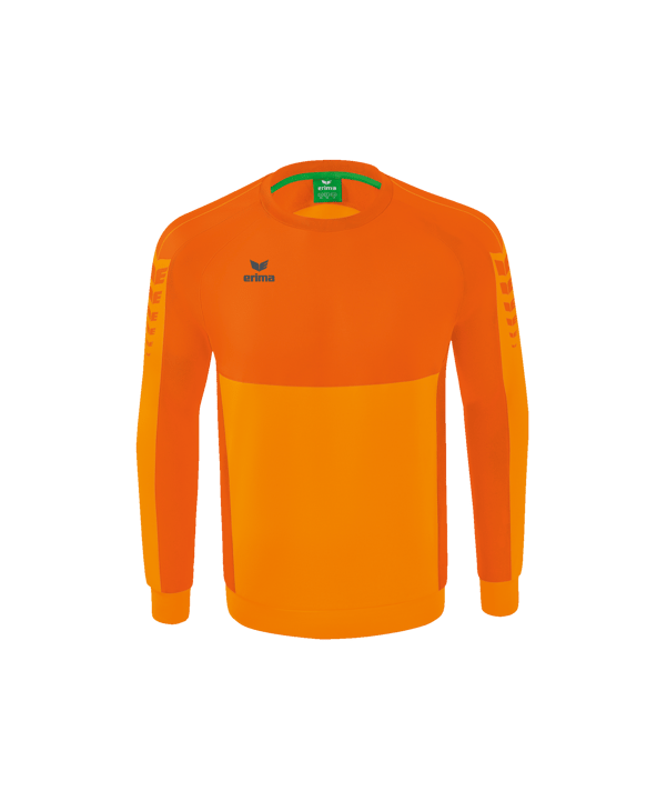 Erima Six Wings Sweatshirt Kids Orange Orange - orange