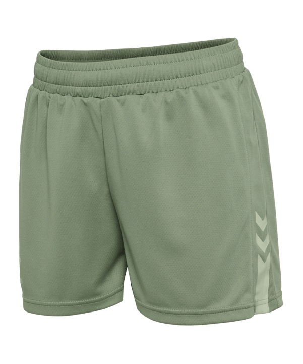 Hummel hmlACTIVE Short Damen Grün F6005 - gruen