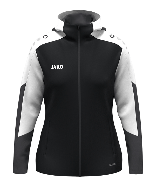 JAKO Dynamic Kapuzenjacke Damen Schwarz F826 - schwarz