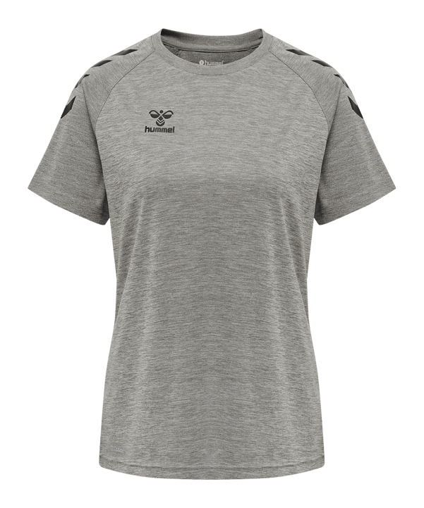 Hummel hmlCORE XK Poly T-Shirt Damen Grau F2006 - grau