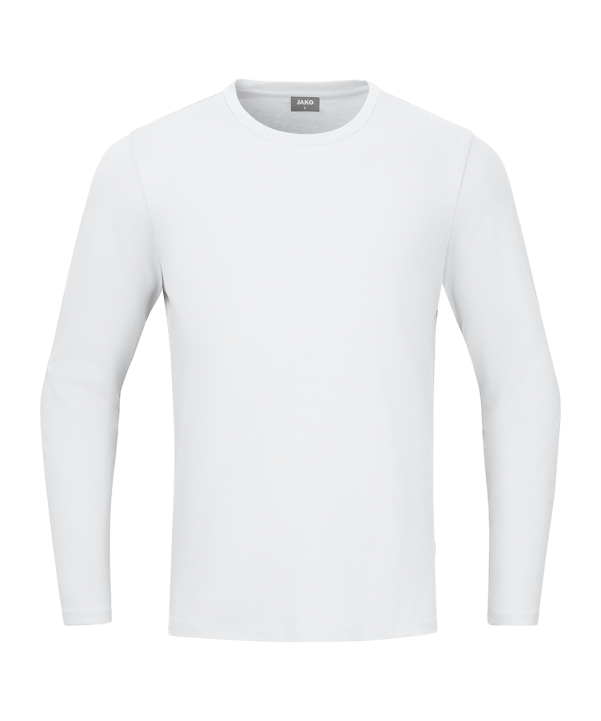 JAKO Organic Sweatshirt Weiss F000 - weiss