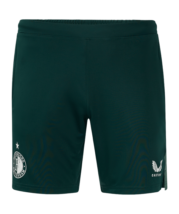 Castore Feyenoord Rotterdam Pro Players Short Kids Grün F097 - gruen