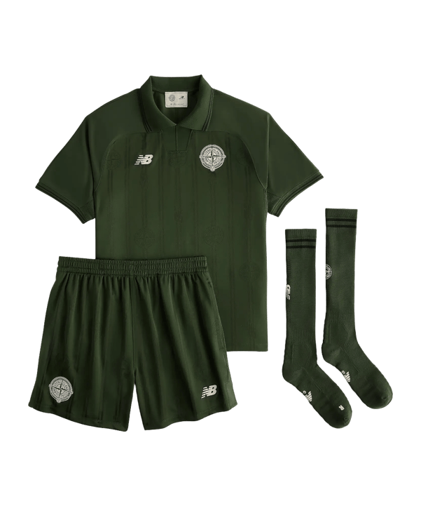 New Balance X Stone Island Trikot Set Grün - gruen
