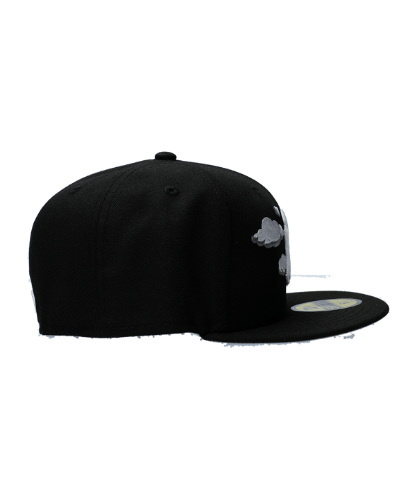 New Era MLB 59Fifty New York Yankees Nighttime Cap Schwarz - schwarz
