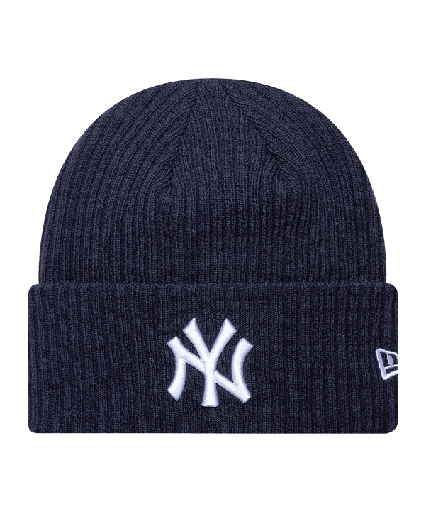 New Era MLB Wide Cuff New York Yankees Beanie Blau - blau