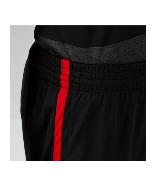 JAKO Allround Trainingsshort Kids Schwarz Rot F809 - schwarz