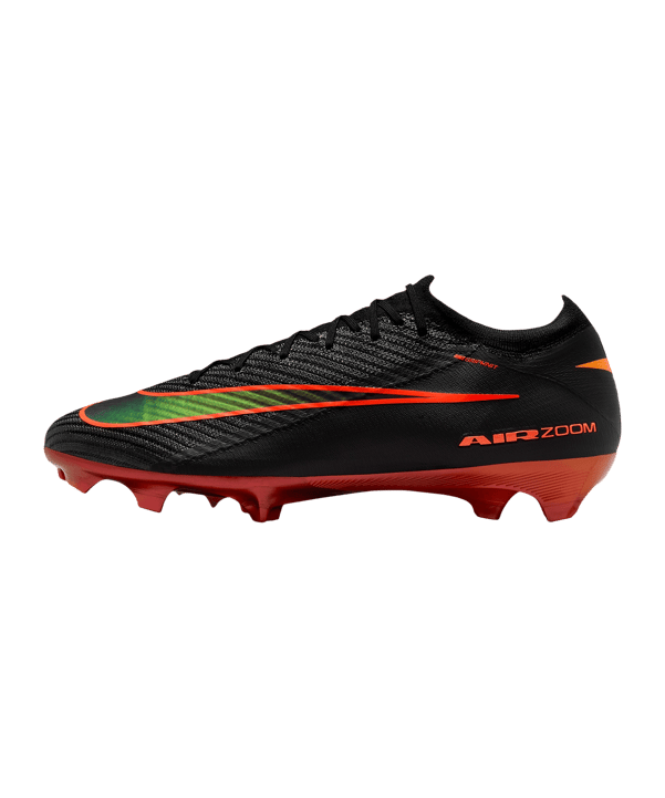 Nike Mercurial Air Zoom Vapor XVI Elite LV8 FG Heat Up Schwarz F088 - schwarz