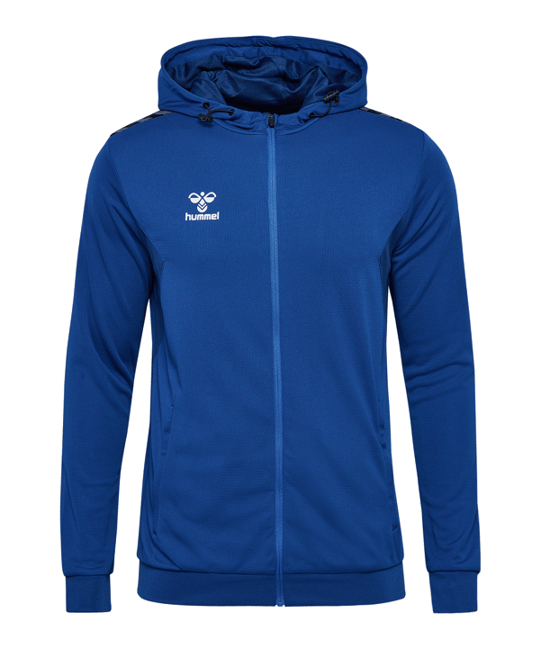 Hummel hmlAUTHENTIC PL Kapuzenjacke Blau F7045 - blau
