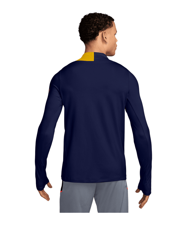 Nike Strike T90 Drill Top Sweatshirt Blau F492 - blau