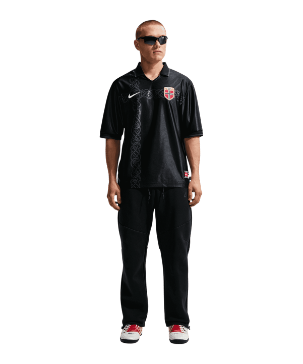 Nike NFF Norwegen Trainingsshirt Schwarz F010 - schwarz