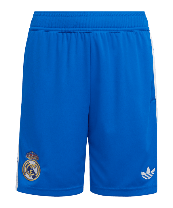 adidas Real Madrid Short 3rd 2025/2026 Kids Blau - blau