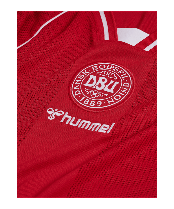hummel DBU Dänemark Trikot Home 2026 Rot F3365 - rot
