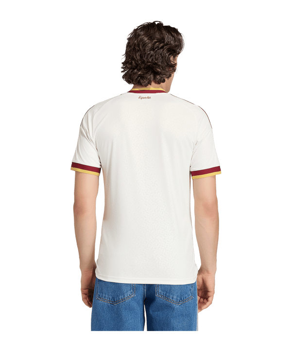 adidas FEF Spanien Trikot Away WM 2026 Weiß - weiss