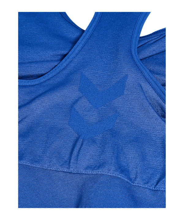 hummel hmlTIF Seamless Sports Tanktop Damen Blau F7406 - blau