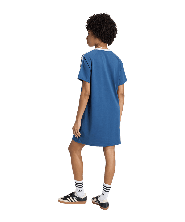 adidas FIGC Italien Originals Kleid Damen Blau - blau
