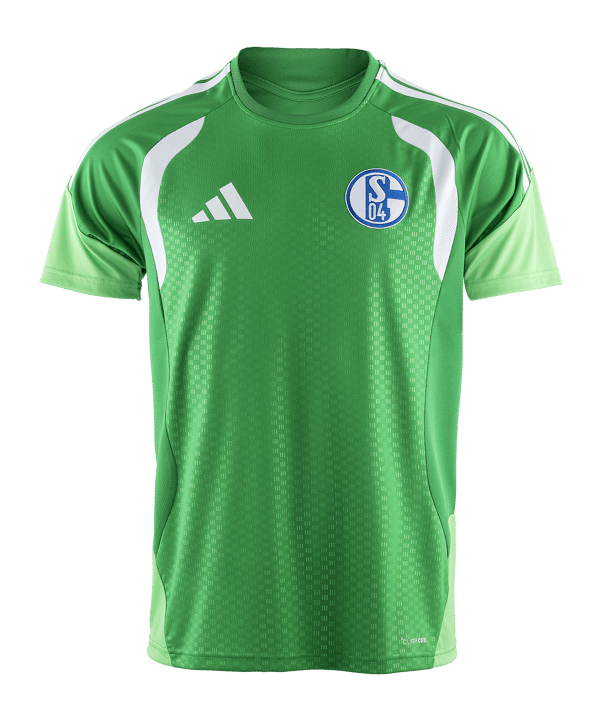 adidas FC Schalke 04 Team Trainingsshirt Grün - gruen