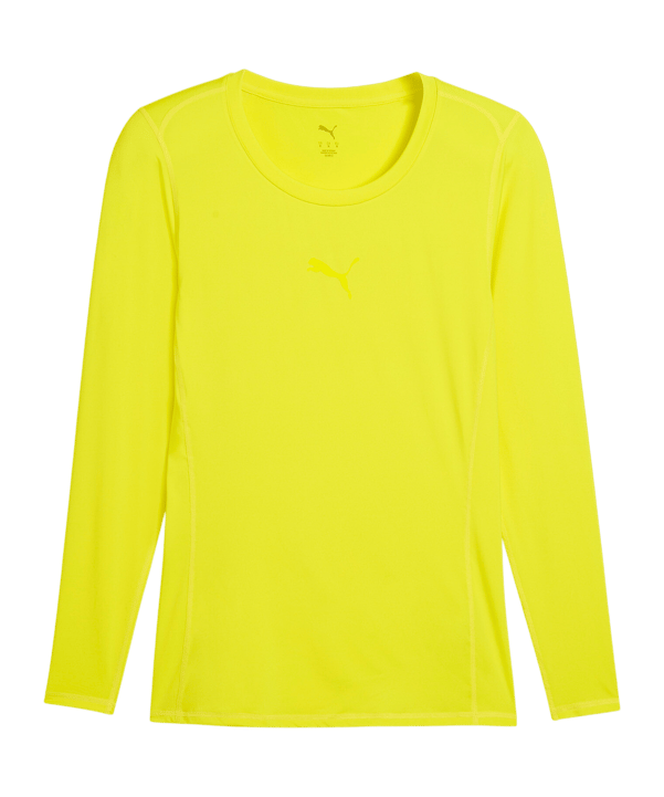 PUMA teamLIGA26 Baselayer LS T-Shirt Gelb F23 - gelb
