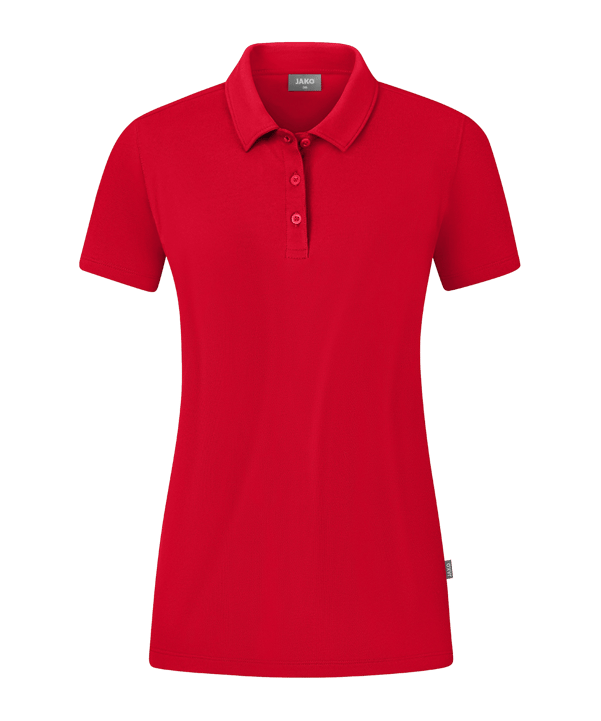 Jako Organic Stretch Polo Shirt Damen Rot F100 - rot