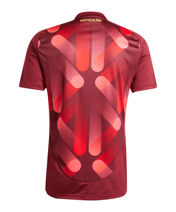 adidas Deutschland Trikot Auswärts EM 2025 Rot - rot