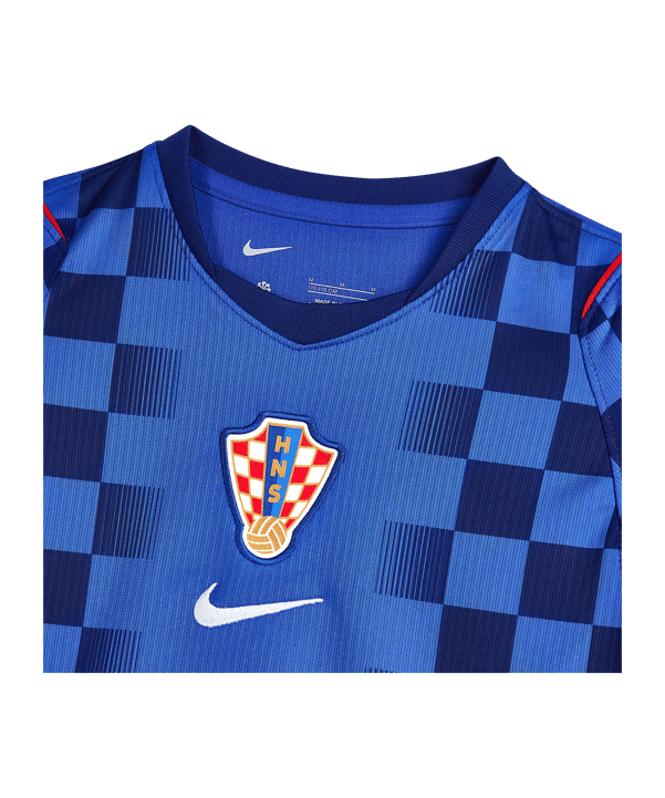 Nike HNS Kroatien Minikit Away WC 2026 Kids Blau F444 - blau