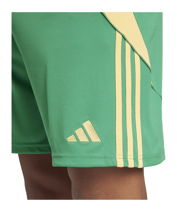 adidas Tiro 24 Short Grün Orange - gruen