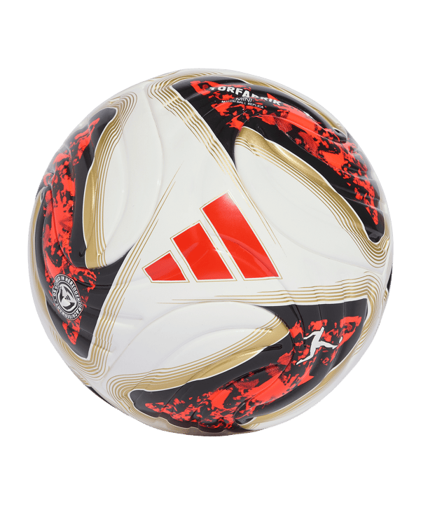 adidas DFL Bundesliga Torfabrik Miniball 2026/2027 Weiß - weiss