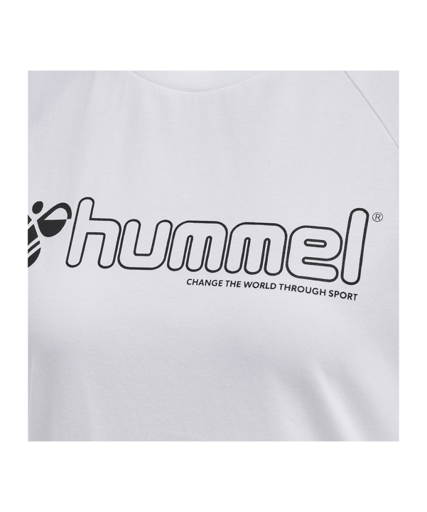 Hummel hmlNONI 2.0 T-Shirt Damen Weiss F9001 - weiss