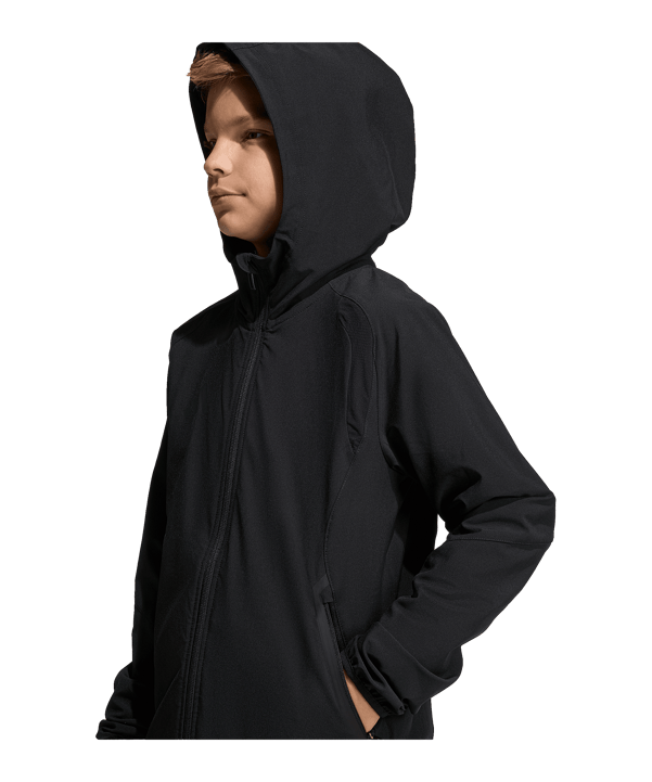 adidas Originals Tiro Travel Windjacke Kids Schwarz - schwarz
